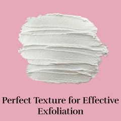 JUNIPER ASPEN texture close-up highlighting gentle exfoliant particles for smoothness