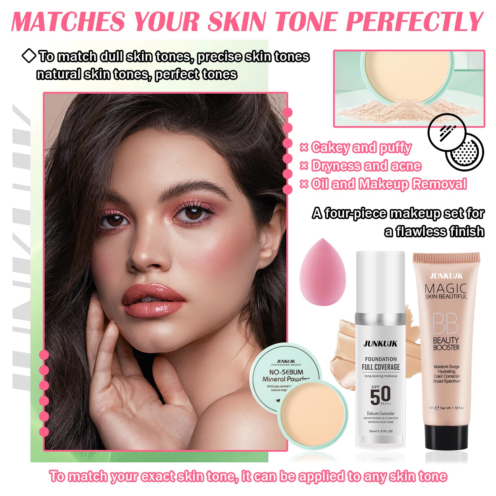 JunKuJK barrier cream label close-up highlighting moisturizing primer benefits
