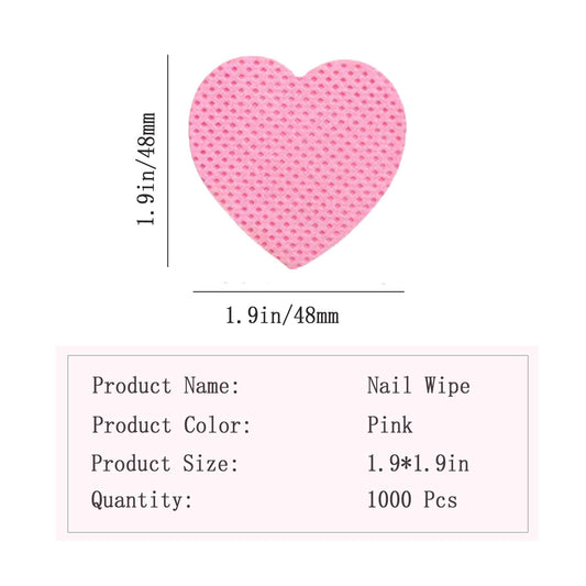 Jusbuya close-up of heart pad texture highlighting lint-free surface benefit