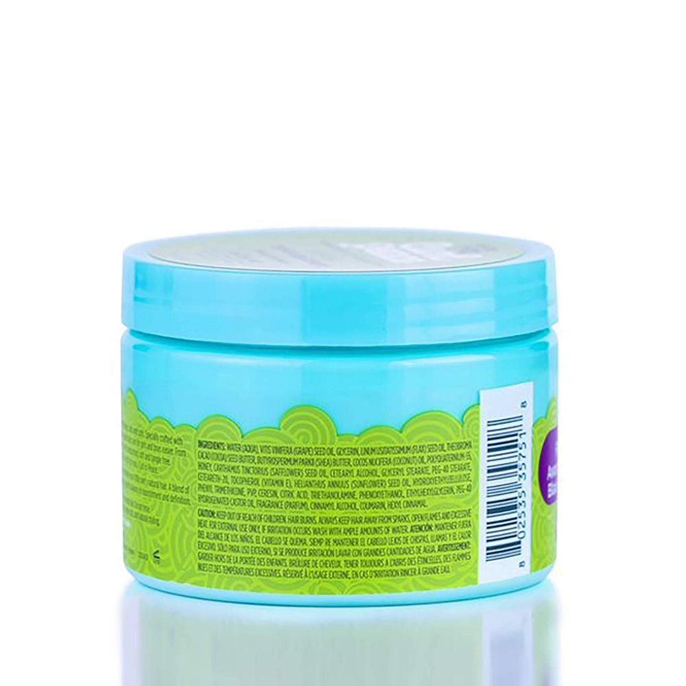 Just For Me ingredients label highlighting flaxseed, avocado and castor oils