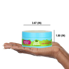 Just For Me scalp massage image showing soothing application and comfort benefit for kids