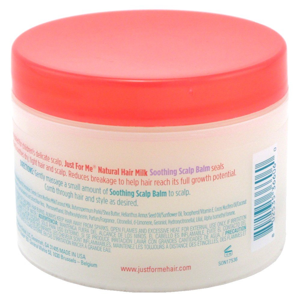 Just For Me silky balm texture close-up showing smooth spreadability benefit
