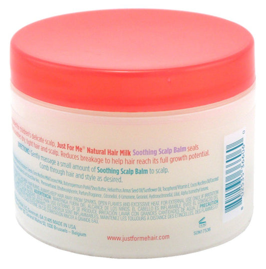 Just For Me silky balm texture close-up showing smooth spreadability benefit