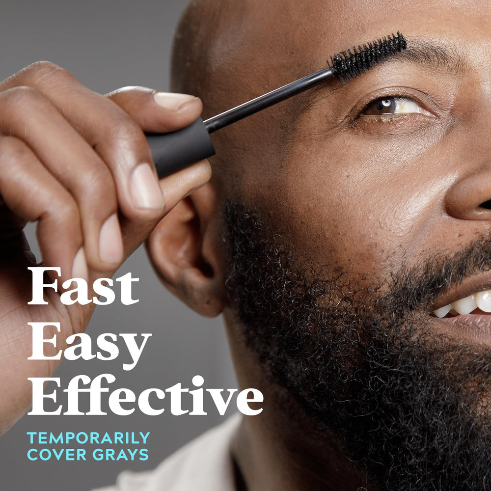 Just for Men beard close-up showing fuller-looking, natural texture