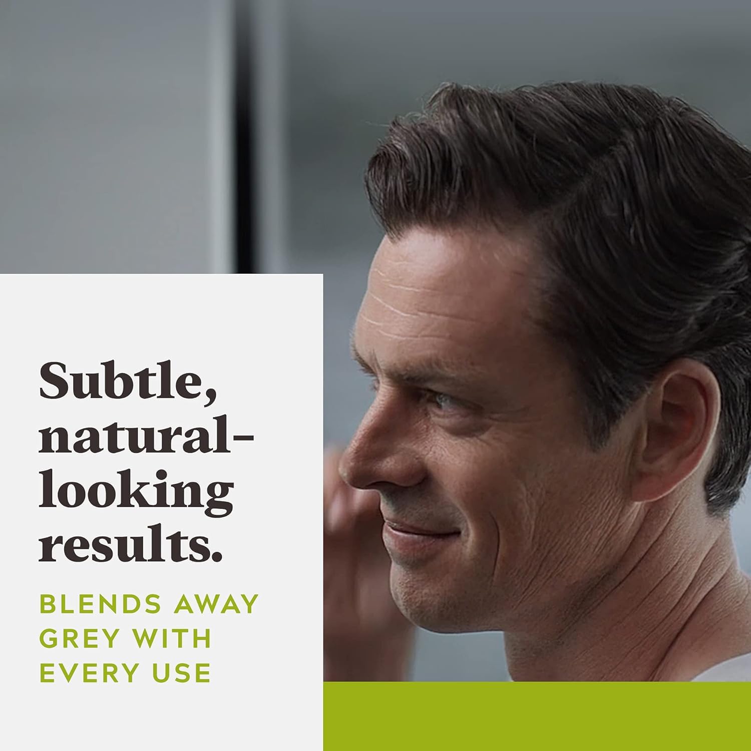 Just for Men Control GX used on beard for gradual gray reduction benefit