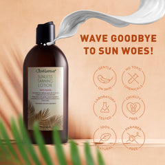 Just Nutritive being applied with hands demonstrating even, streak-free coverage