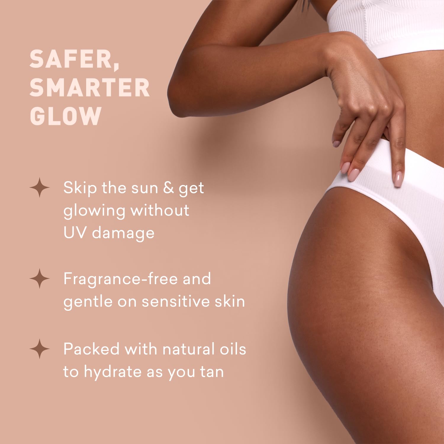 Just Nutritive botanical ingredients flatlay showing nourishing oil benefits