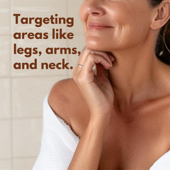 Just Nutritive oil texture on skin showing fast absorption benefit