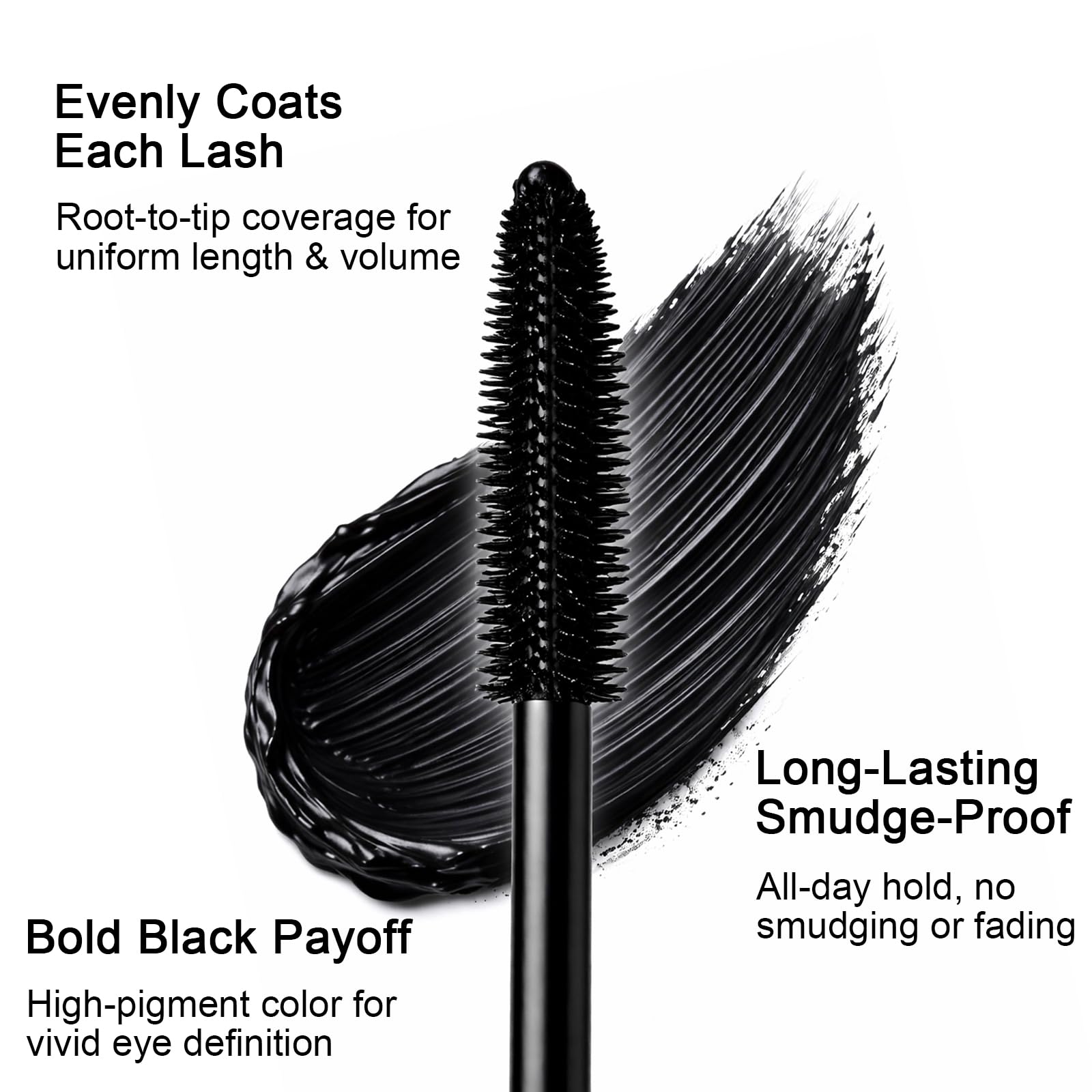 Jutqut before and after lashes showing fuller length and volume