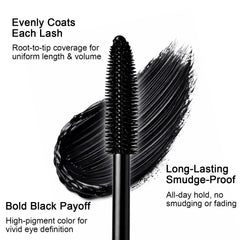 Jutqut before and after lashes showing fuller length and volume