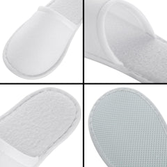 Juvale slipper beside ruler showing medium size fit