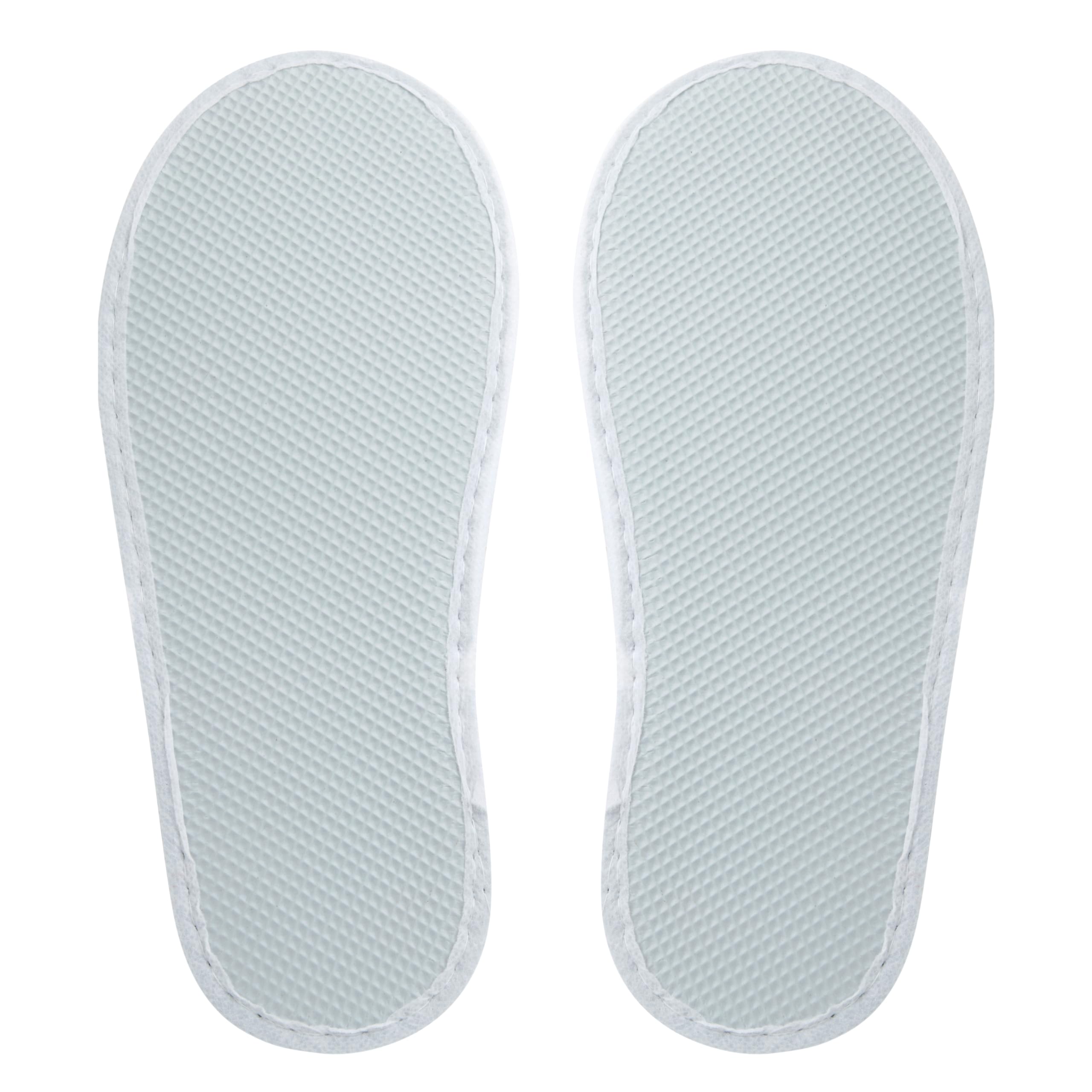 Juvale slippers packed in suitcase for travel convenience