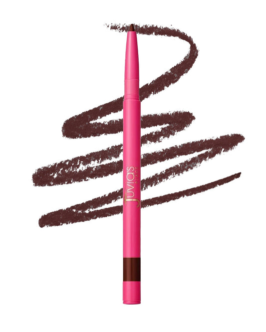 Juvia's Place front packaging showing pencil and shade, clear product identity and appeal