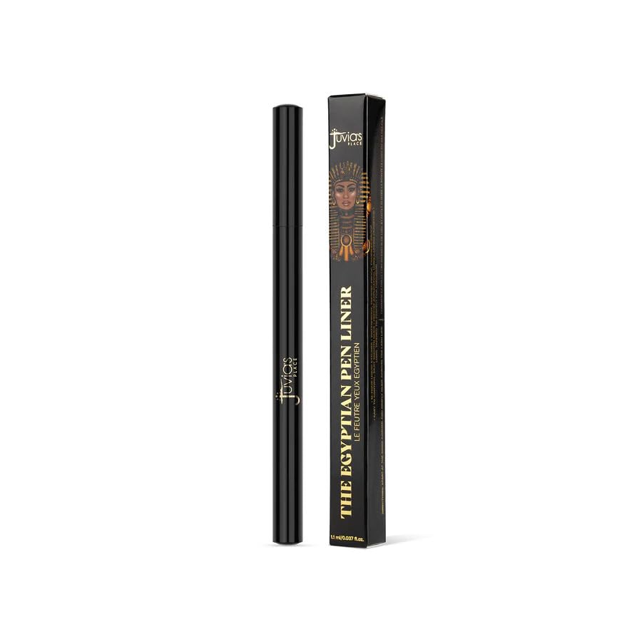 Juvia's Place front packaging showing pencil and bold black pigment benefit