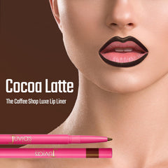 Juvia's Place liner beside lipstick to show matching shade pairing benefit