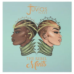 Juvia's Place finished eye look on model demonstrating wearable mint color versatility benefit