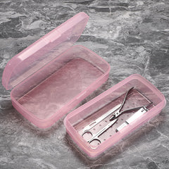 JUXYES tray beside ruler showing dimensions and compact storage benefit