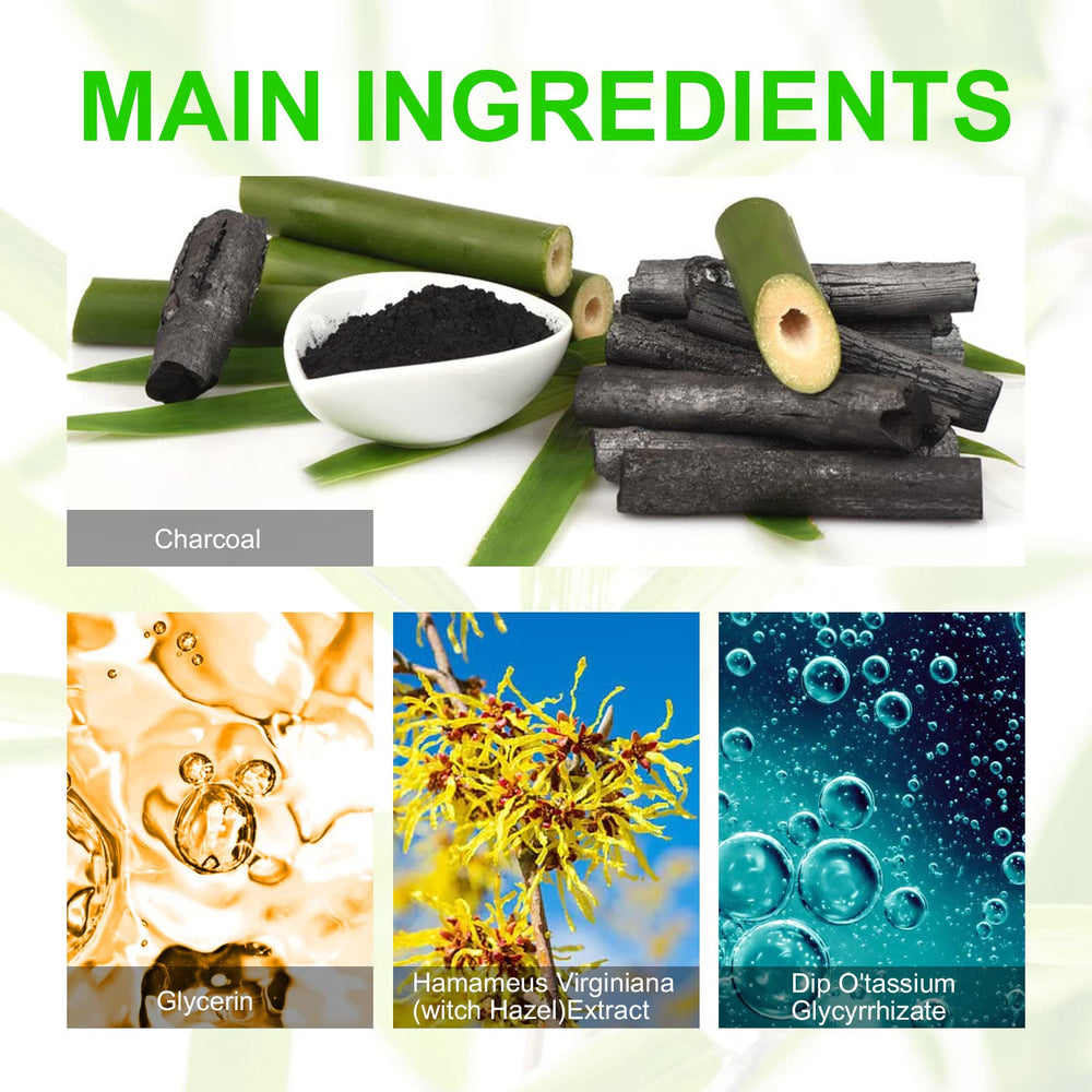 JWBVCTCR strips with plant extracts showing natural ingredient focus