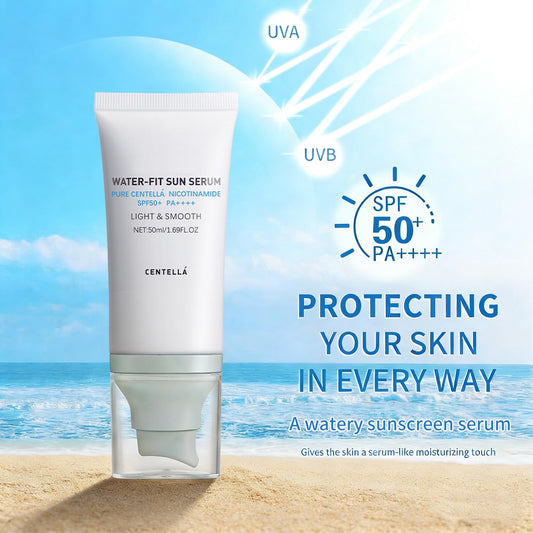 JXMLTT watery serum texture close-up demonstrating lightweight fast absorption benefit