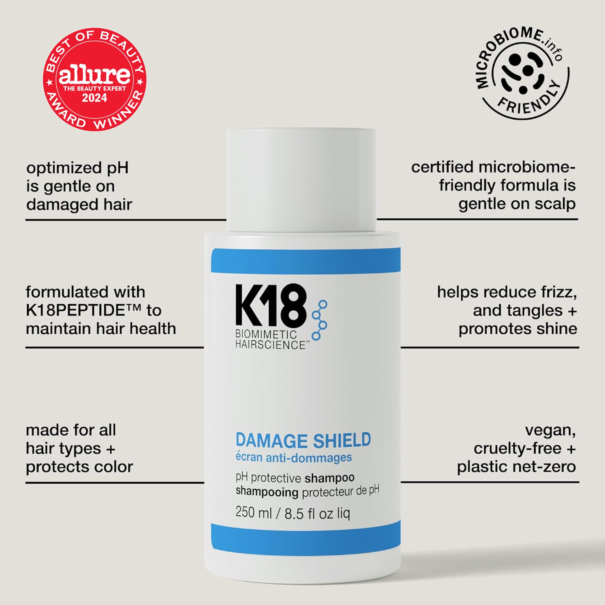 K18 pump close-up highlighting easy dispensing and controlled use