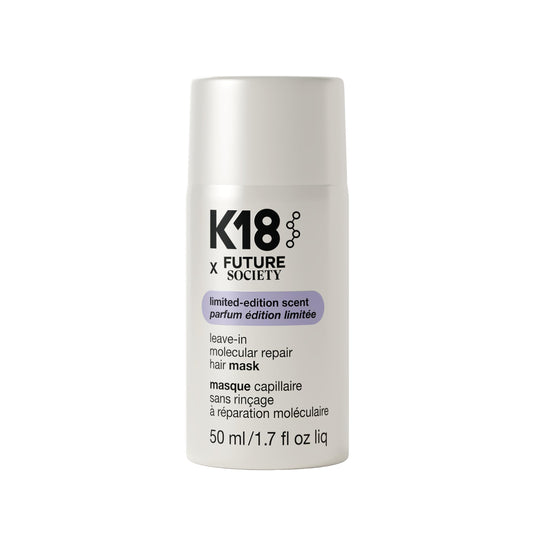 K18 front packaging showing limited-edition scent and benefits