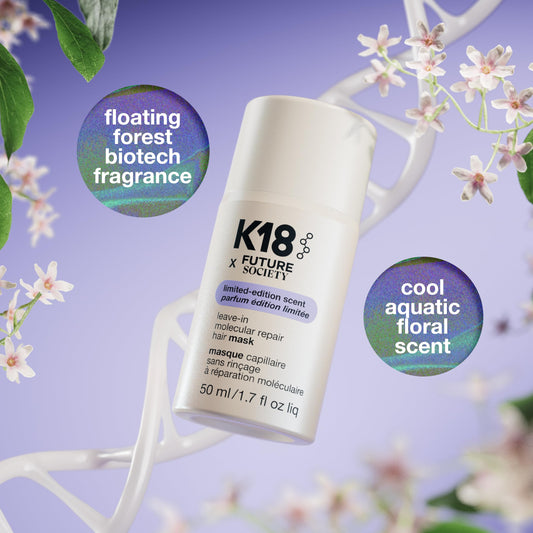 K18 close-up texture of mask cream showing smooth concentrated formula