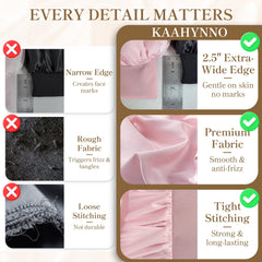 KAAHYNNO lifestyle bedside setting showing bonnet ready for travel or nightly routine