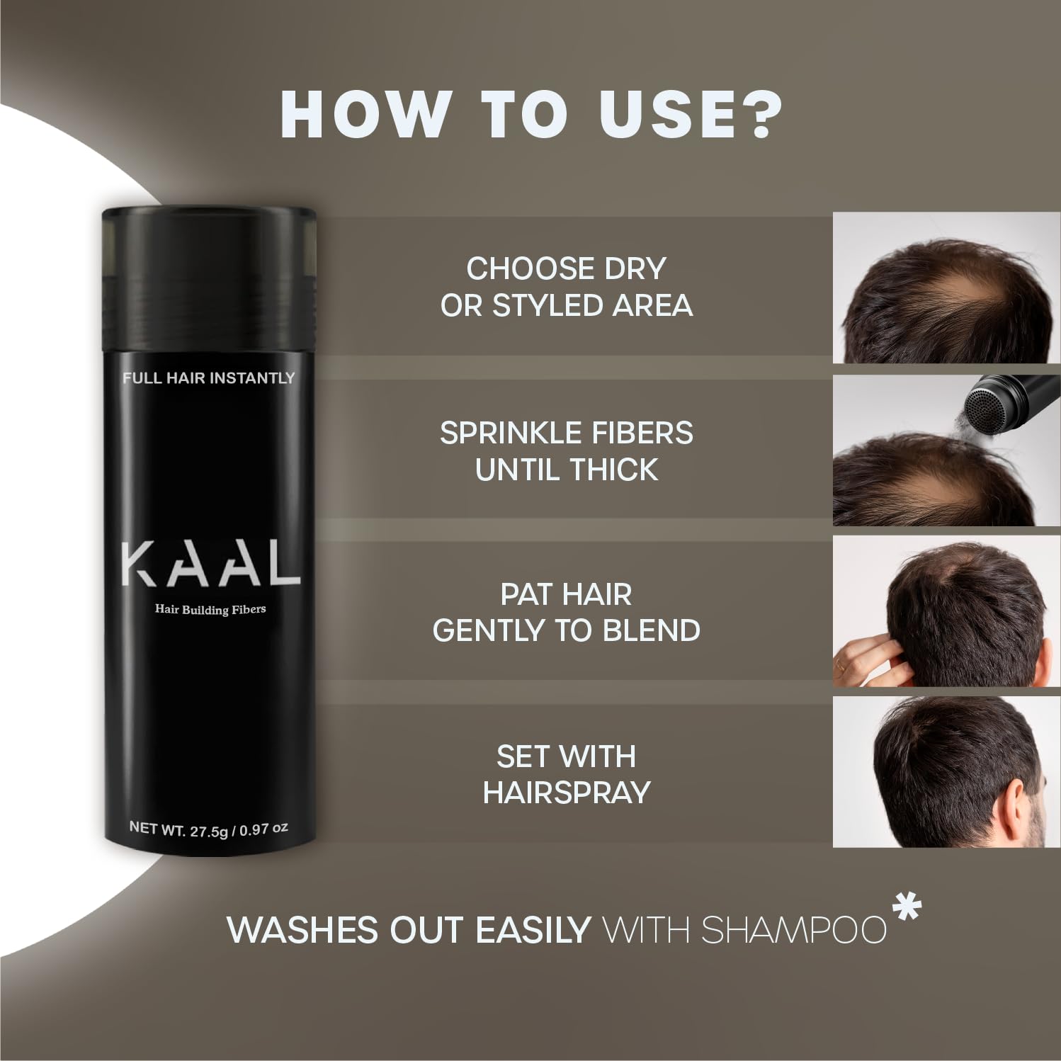 KAAL lifestyle mirror use showing fast morning touch-up confidence