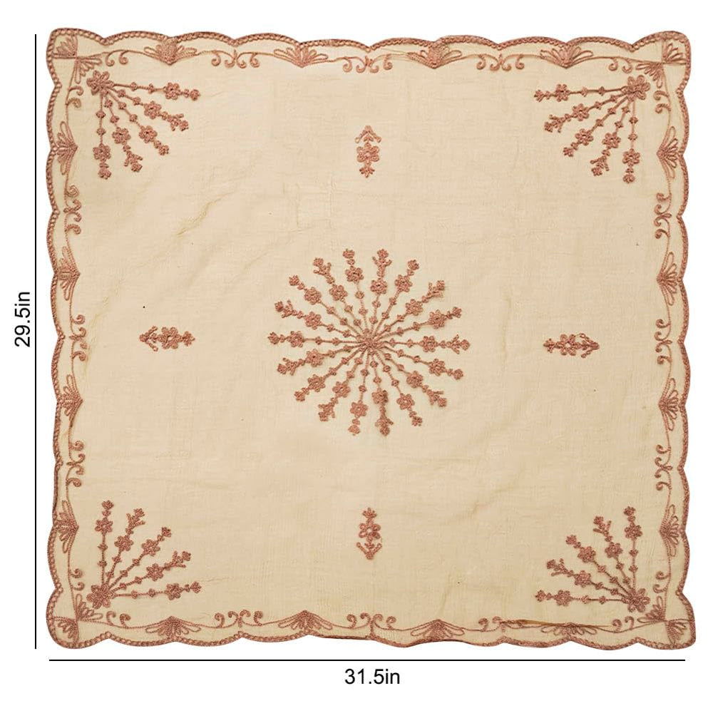 KABAKE close-up of embroidered flowers highlighting detail and elegant texture benefit refined finish