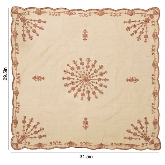 KABAKE close-up of embroidered flowers highlighting detail and elegant texture benefit refined finish