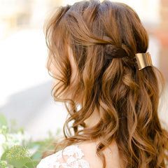 Kacctyen three colored clips black gold silver displayed for styling options