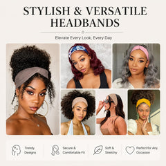 Kachanaa headband worn while running to keep hair controlled and comfortable