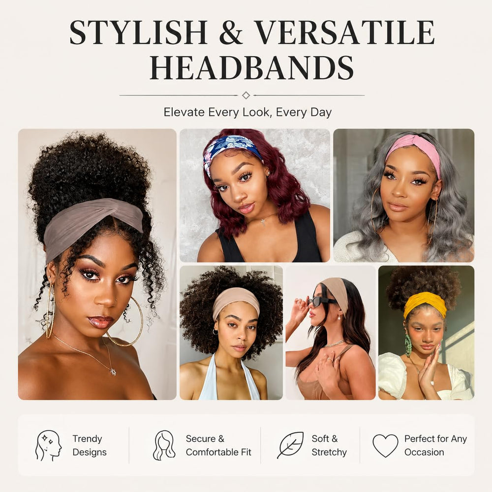 Kachanaa headband styled with casual outfit for boho-chic look
