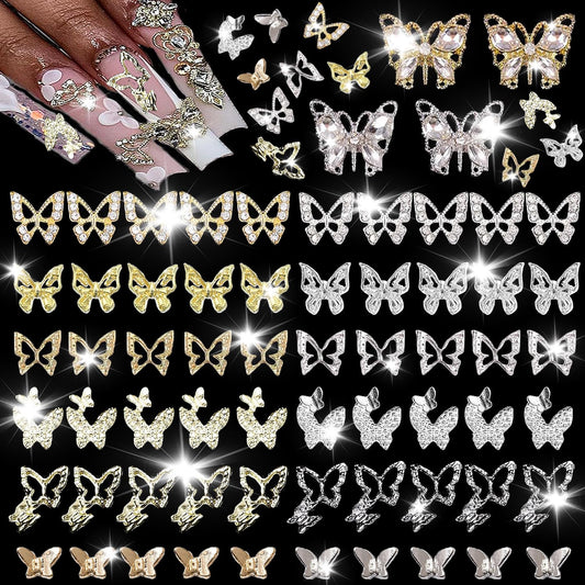 KACHIMOO front packaging displaying 124 butterfly charms for immediate use