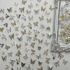 KACHIMOO close-up showing alloy butterfly texture and lasting metallic shine