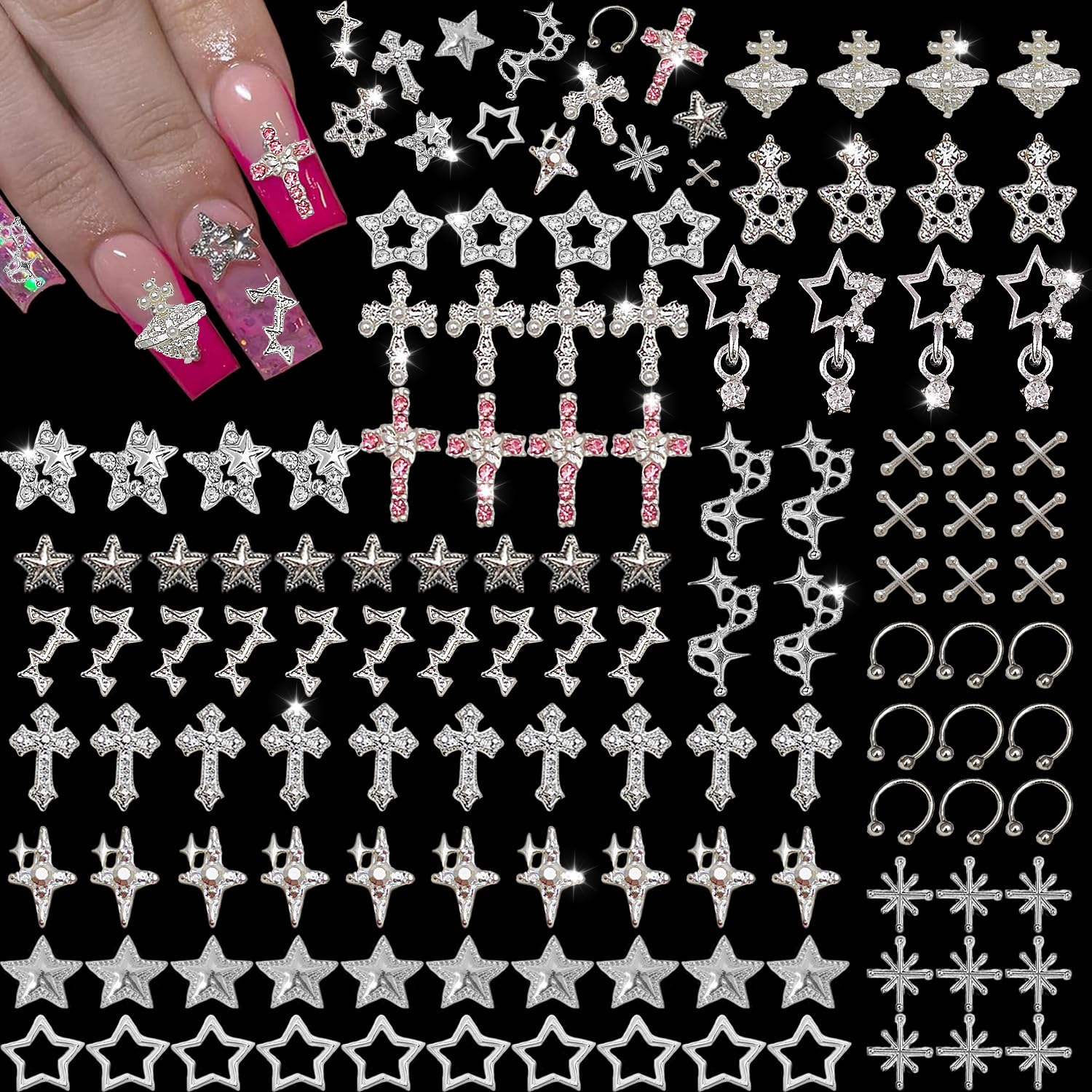 KACHIMOO front packaging showing full 122-piece charm set and variety