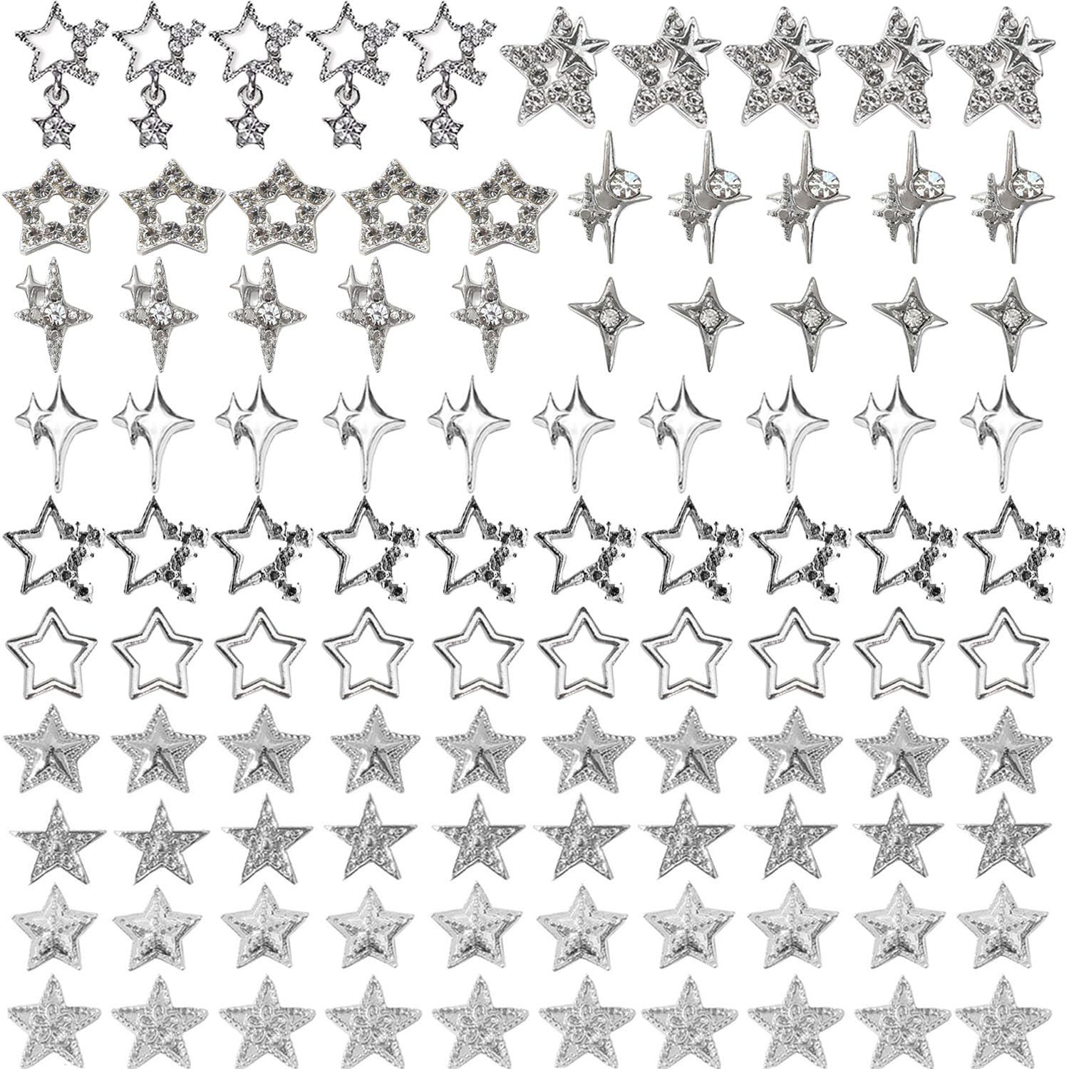 KACHIMOO front packaging showing 100 star charms and styles for easy selection