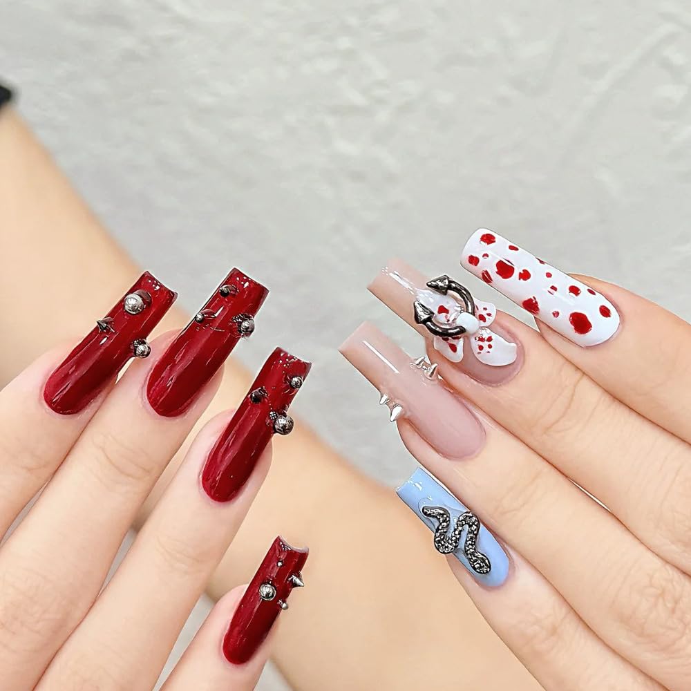 KACHIMOO nail artist workstation with charms showing professional creative potential