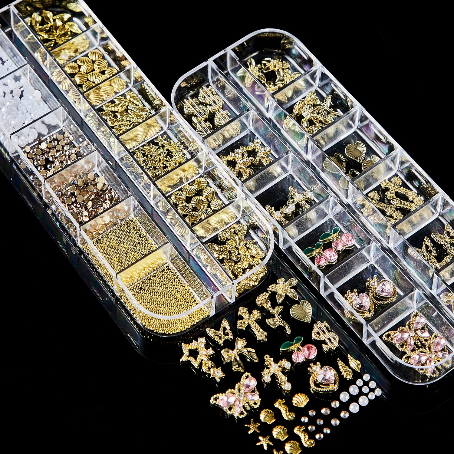 KACHIMOO charms beside a coin for scale to show variety of sizes and precision