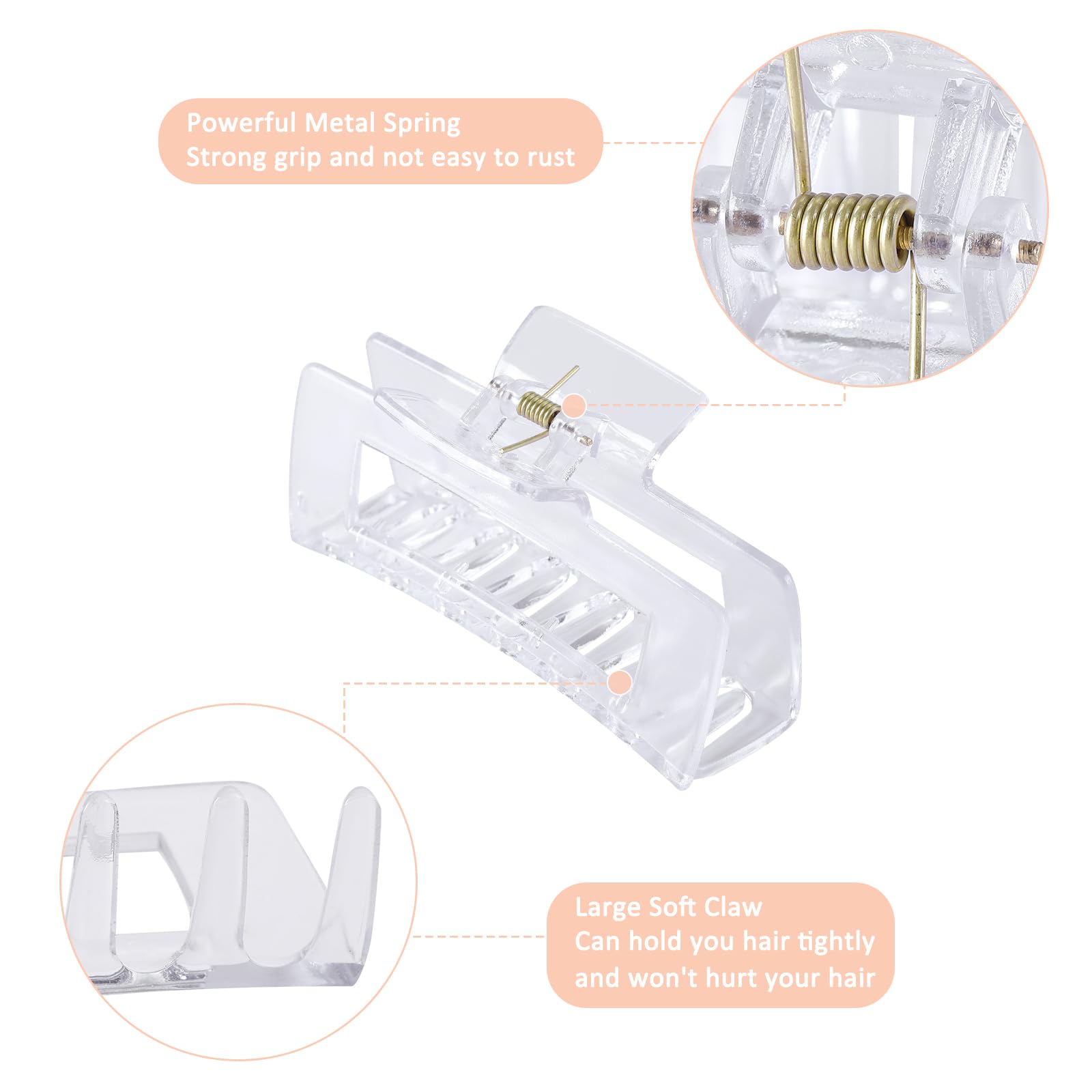 Kacmagic gift box open with clips inside demonstrating safe shipping and storage