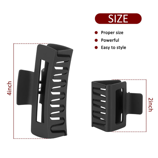 Kacmagic large clip close-up with matte finish for secure hold