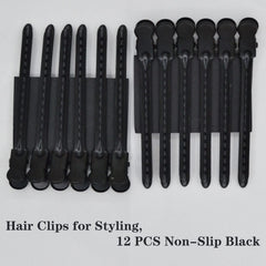 KACYDI display of six clip colors and metal finish, clear visibility for quick selection