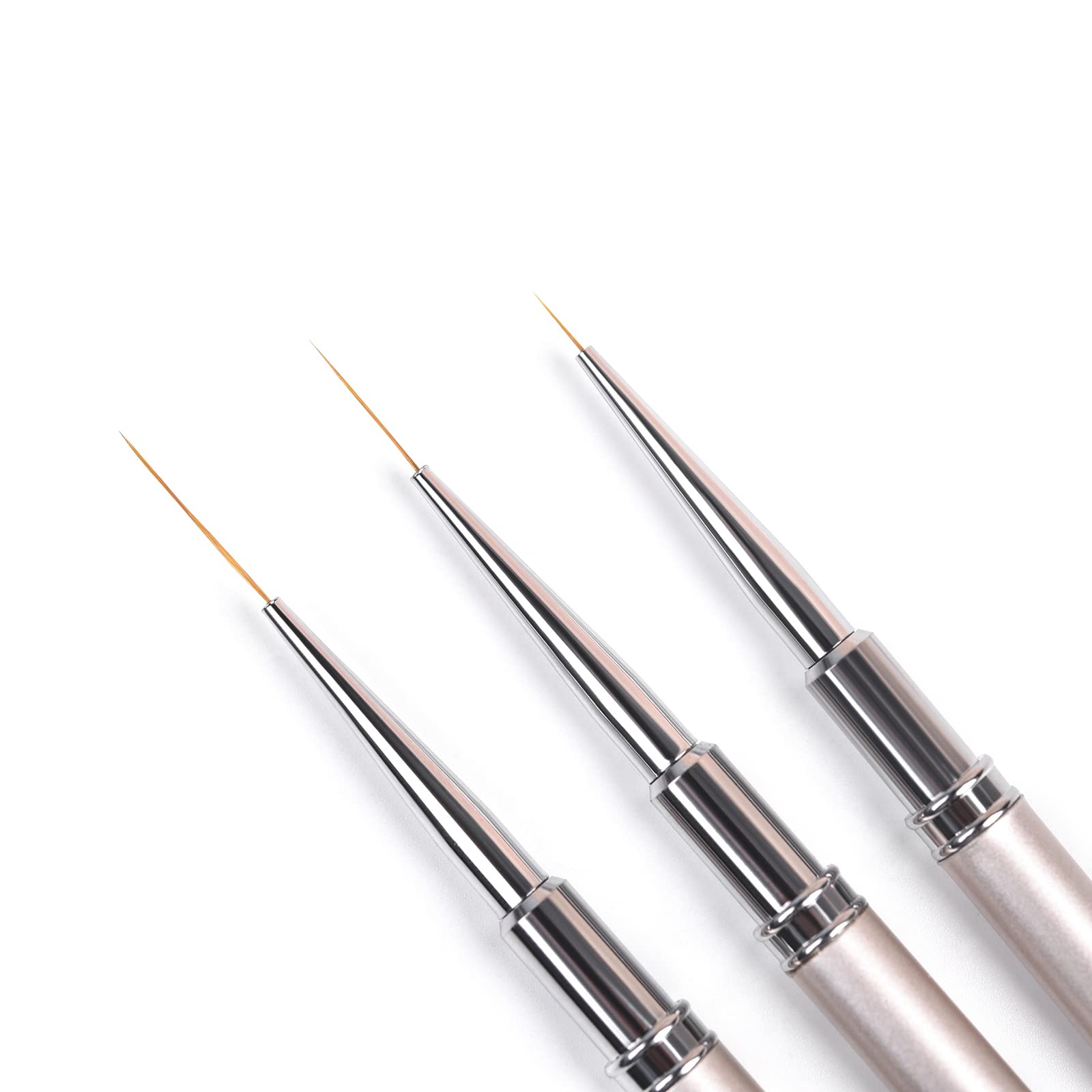KADS bristles rinsed under water showing easy cleaning and maintained tip shape