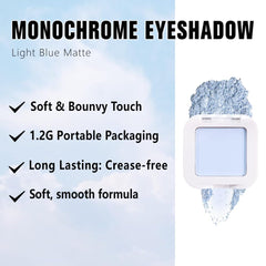 Kaely eyeshadow on brush demonstrating easy pickup and even application benefit
