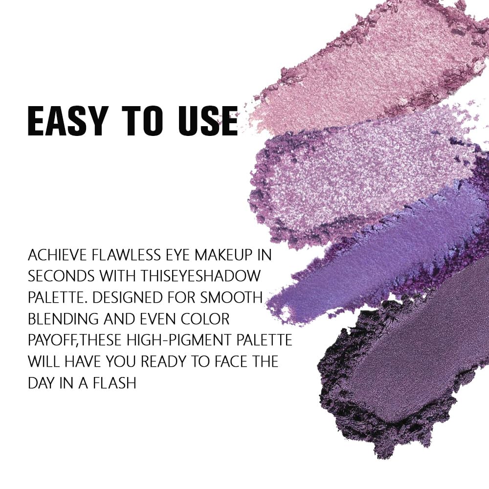 Kaely arm swatches showing pigment payoff and blendability across all four colors
