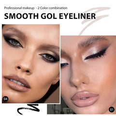 Kaely creamy gel texture close-up highlighting smooth glide and rich pigment