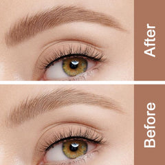 kaely eyebrow gel blonde texture swatches showing buildable pigment benefit