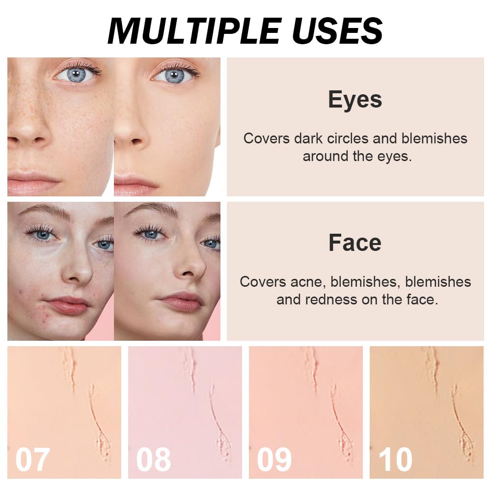 Kaely concealer brush with pot close-up for precise application control