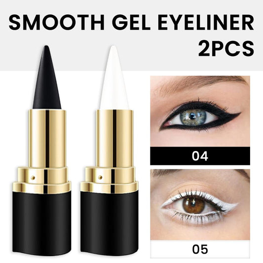 Kaely black pencil tip close-up demonstrating creamy texture for smooth lines