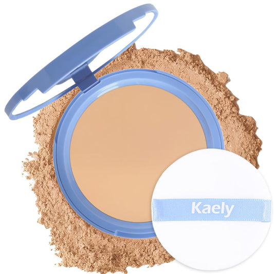 Kaely compact front packaging showing sleek case and shade label for easy selection